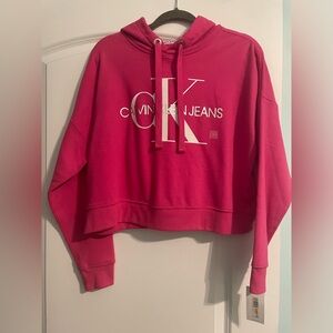 Calvin Klein Womans pink sweatshirt